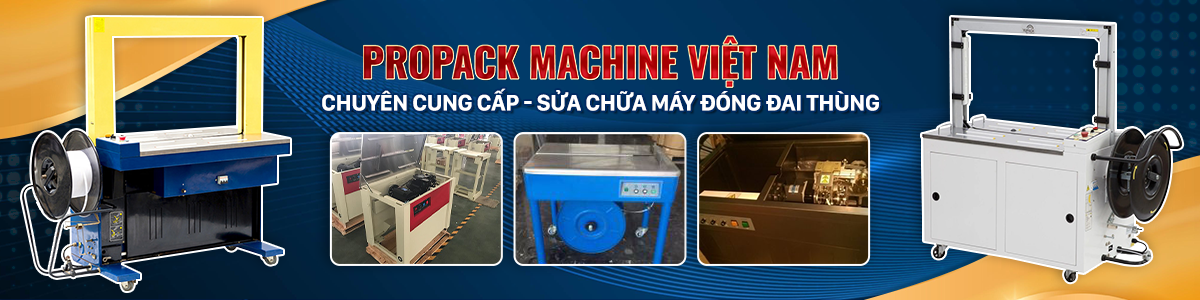 máy đóng đai thùng